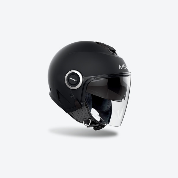Изображение товара Мотошлем Airoh Helyos Color HE611-M (M, черный матовый)