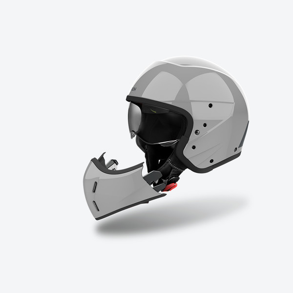 Изображение товара Мотошлем Airoh J110 Color J198-XXL (XXL, цементно-серый глянец)