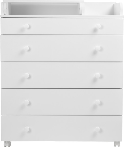 Изображение товара Детская кроватка Labalu Sweet Baby с комодом (Lemure, c матрасом Mio Tesoro Magic 60x120)