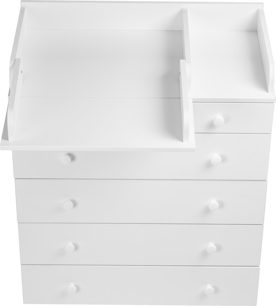 Изображение товара Детская кроватка Labalu Sweet Baby с комодом (Lemure, c матрасом Mio Tesoro Magic 60x120)