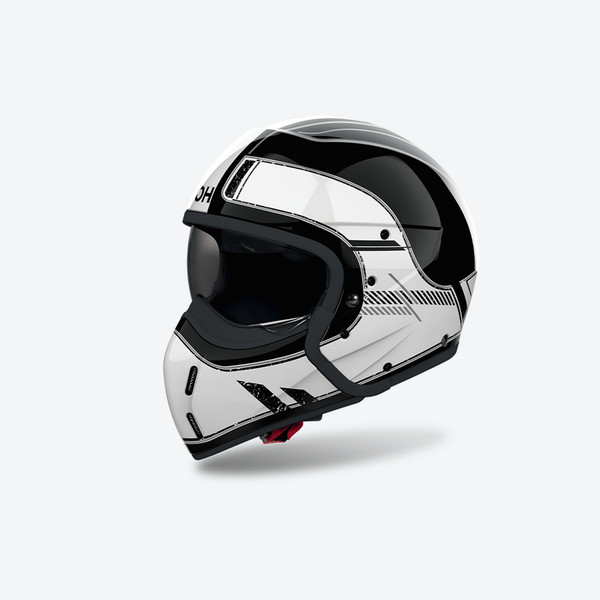 Изображение товара Мотошлем Airoh J110 Raster J1R39-M (M, белый глянец)
