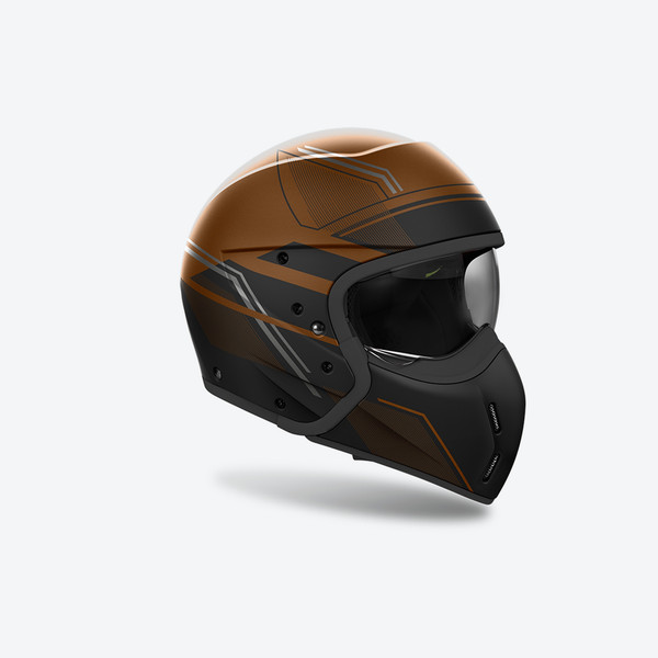 Изображение товара Мотошлем Airoh J110 Slim J1S29-M (M, бронзовый матовый)