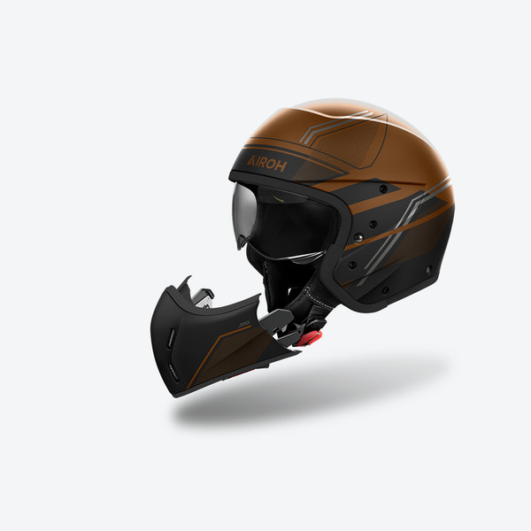 Изображение товара Мотошлем Airoh J110 Slim J1S29-M (M, бронзовый матовый)
