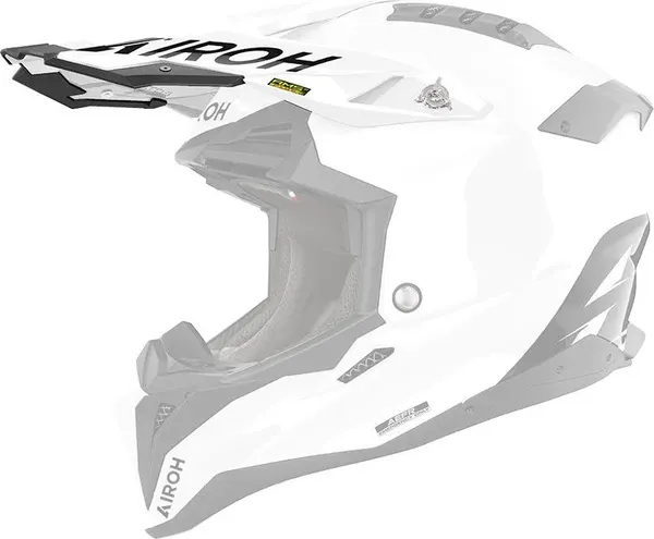 Изображение товара Козырек для мотошлема Airoh Aviator 3 AV314F (белый глянец)