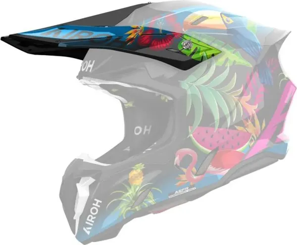 Изображение товара Козырек для мотошлема Airoh Twist 3 Amazonia TW3TAM35F (глянцевый)