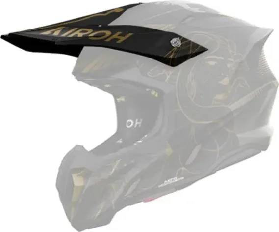 Изображение товара Козырек для мотошлема Airoh Twist 3 Titan TW3TIT35F (матовый)