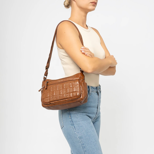 Изображение товара Сумка Passo Avanti 754-120-3-CAM (коричневый)