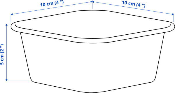 Изображение товара Лоток Ikea Nojig / 604.770.37 (бежевый)