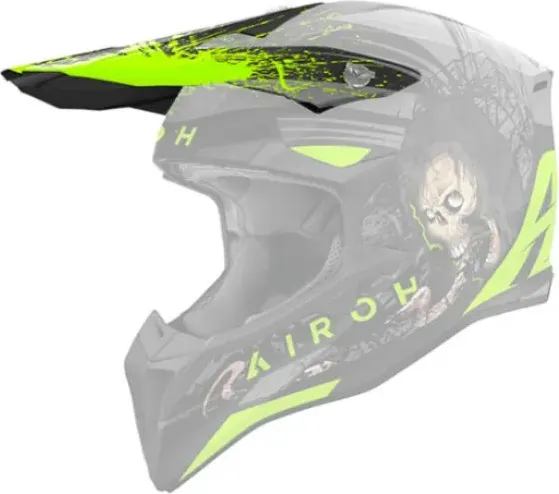 Изображение товара Козырек для мотошлема Airoh WRAAAP Darkness WRD31F (матовый)