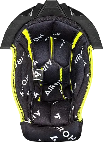 Изображение товара Подкладка для мотошлема Airoh Twist 3 TW3BWLBC-XL (XL, черный/белый)