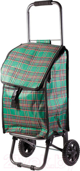 Изображение товара Сумка-тележка Рыжий кот D203 (клетка)