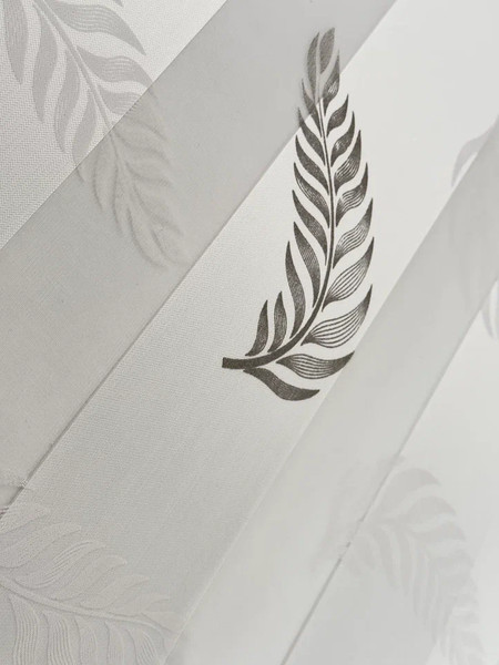 Изображение товара Рулонная штора АС МАРТ Перья 90x200 (белый)