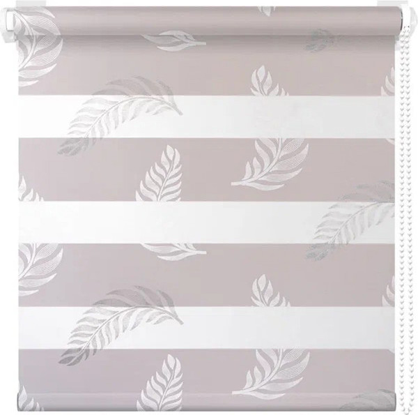 Изображение товара Рулонная штора АС МАРТ Перья 30x200 (серый)