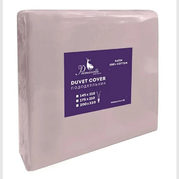 Изображение товара Пододеяльник Primavelle 145х210 сатин на молнии / 136315102-сг59 (сухая роза)