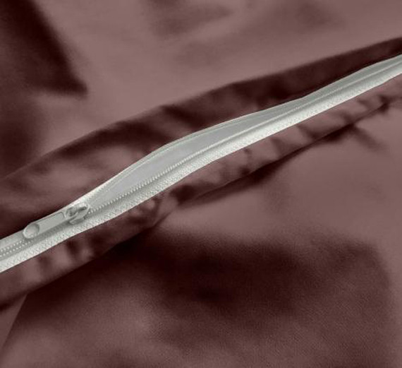 Изображение товара Пододеяльник Primavelle 145х210 сатин Luxe на молнии / 136315102-сгL60 (марсала)