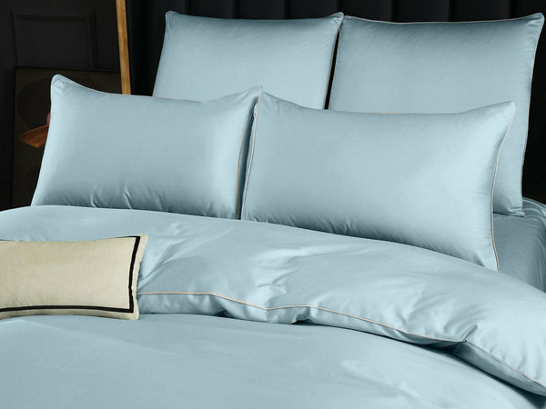 Изображение товара Пододеяльник Primavelle 145х210 тенсель на молнии / 136461402-сгT54 (голубой)