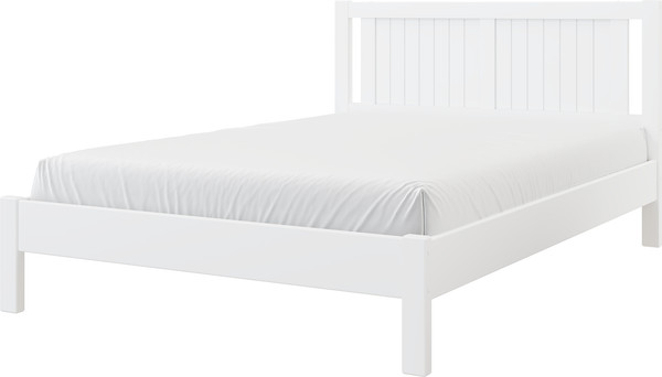 Изображение товара Полуторная кровать Bravo Мебель Сканди 140х200 (белый античный)