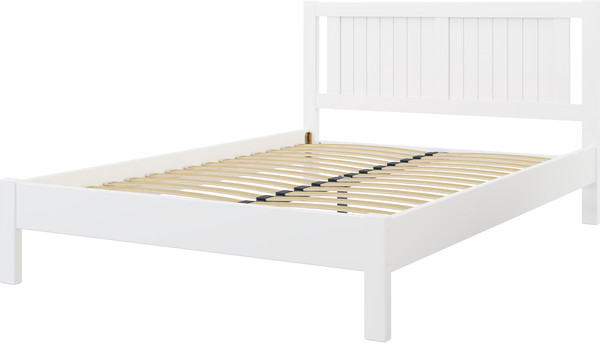 Изображение товара Полуторная кровать Bravo Мебель Сканди 140х200 (белый античный)