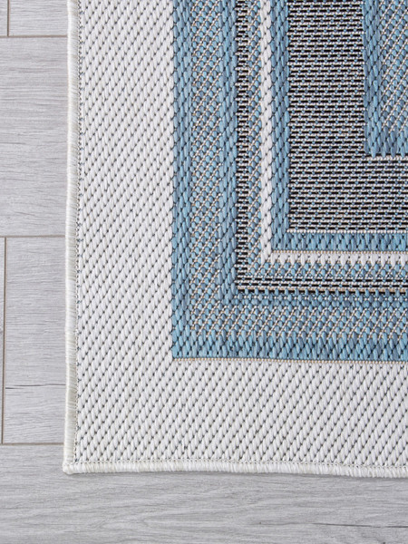 Изображение товара Циновка Merinos Kair S123-STAN-BLUE (2х2.9)