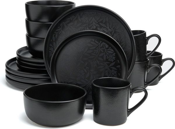 Изображение товара Набор столовой посуды Bronco Choice Black 191-364
