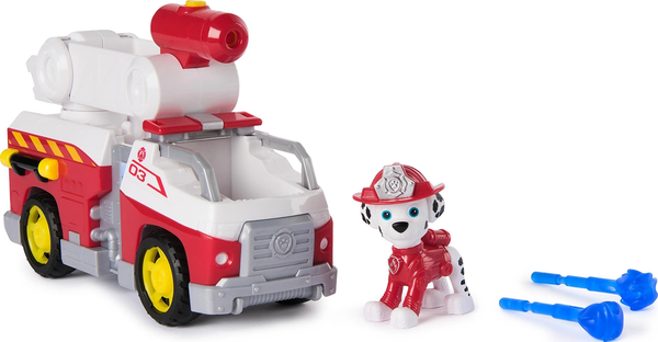Изображение товара Игровой набор PAW Patrol Пожарные спасатели. Машинка с фигуркой Маршалл / 68268