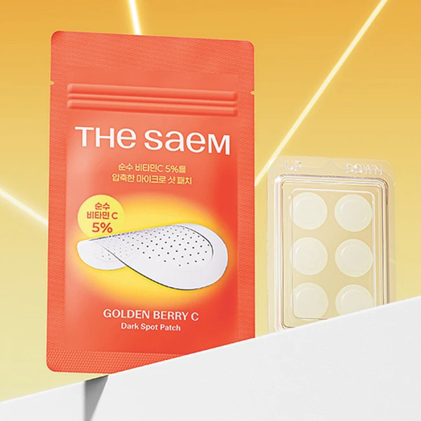 Изображение товара Маска-патч для лица The Saem Golden Berry C Dark Spot Patch (6шт)
