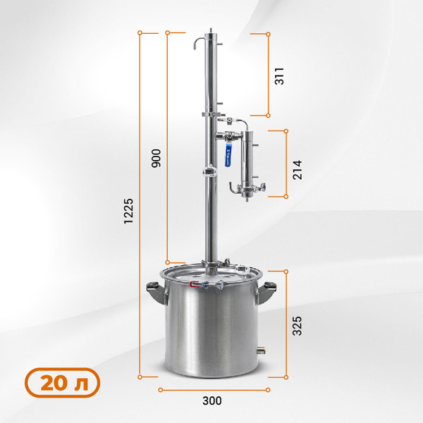 Изображение товара Дистиллятор бытовой Wein Родник 4 (20л)