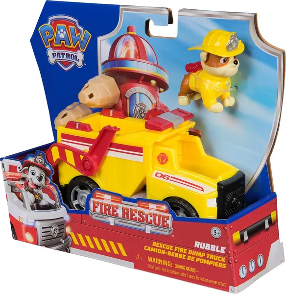 Изображение товара Игровой набор PAW Patrol Пожарные спасатели. Машинка с фигуркой Крепыш / 68270