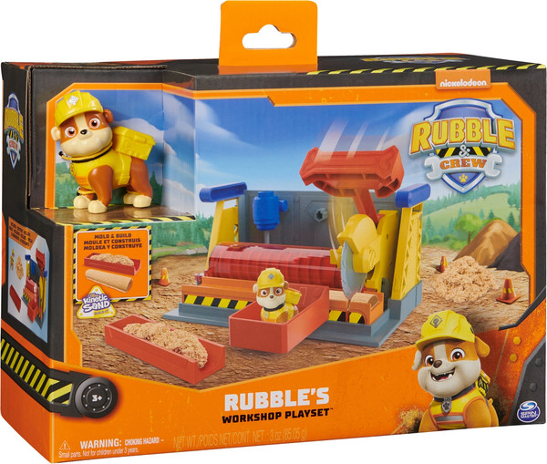 Изображение товара Игровой набор PAW Patrol Мастерская с кинетическим песком / 64596