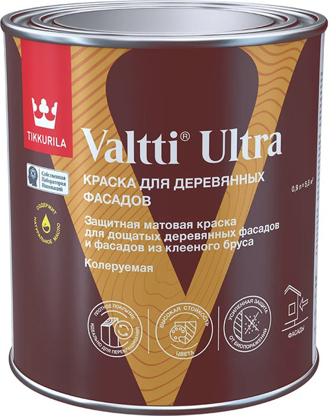 Изображение товара Краска Tikkurila Valtti Ultra A (900мл, матовый)
