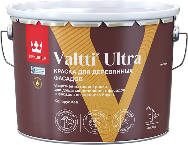 Изображение товара Краска Tikkurila Valtti Ultra A (9л, матовый)