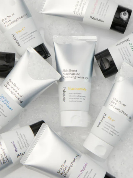Изображение товара Пенка для умывания JMsolution Skin Boost Glutathione Cleansing Foam 1.5 (150мл)