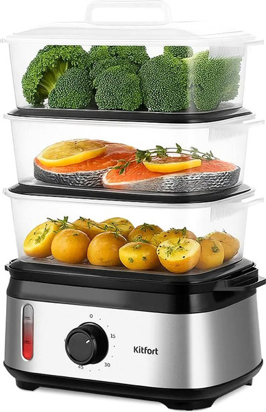 Изображение товара Пароварка стационарная Kitfort КТ-9897