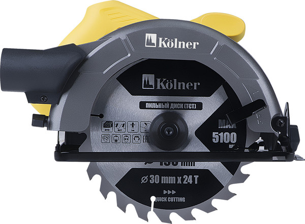 Изображение товара Дисковая пила Kolner KCS 190/1400
