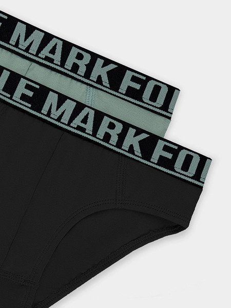 Изображение товара Комплект трусов детских Mark Formelle 413356-2 (р.158-80-69, зеленый лед/черный)