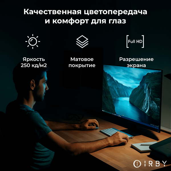 Изображение товара Моноблок IRBY Pro 24 V3-B-i5124-32-1000-1-N-H610-012