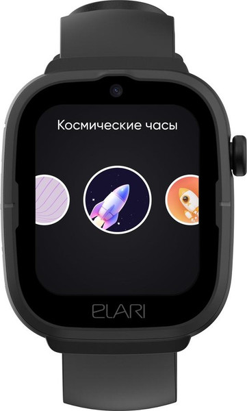 Изображение товара Умные часы детские Elari Go 4G / KP-4G-Go-BLK (черный)