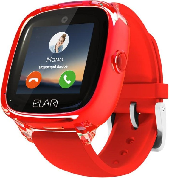 Изображение товара Умные часы детские Elari KidPhone 4G Fresh / KP-4G-F-R (красный)