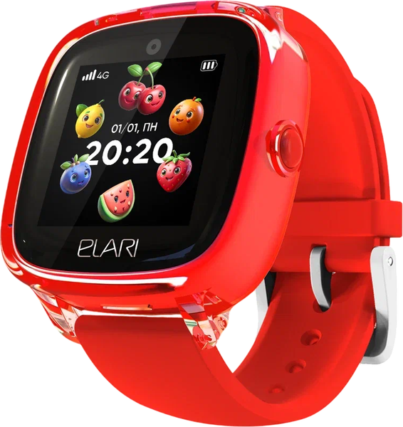 Изображение товара Умные часы детские Elari KidPhone 4G Fresh / KP-4G-F-R (красный)