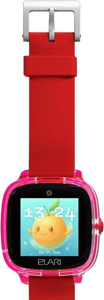 Изображение товара Умные часы детские Elari KidPhone 4G Fresh / KP-4G-F-R (красный)