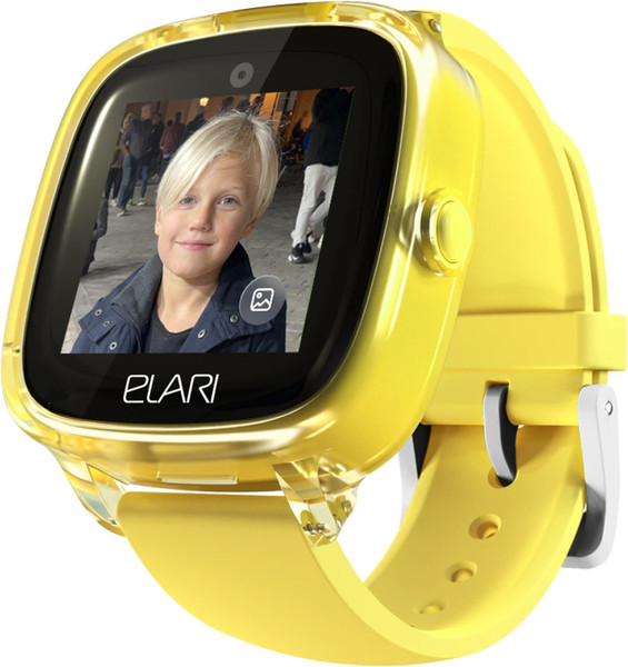 Изображение товара Умные часы детские Elari KidPhone 4G Fresh / KP-4G-F-Y (желтый)