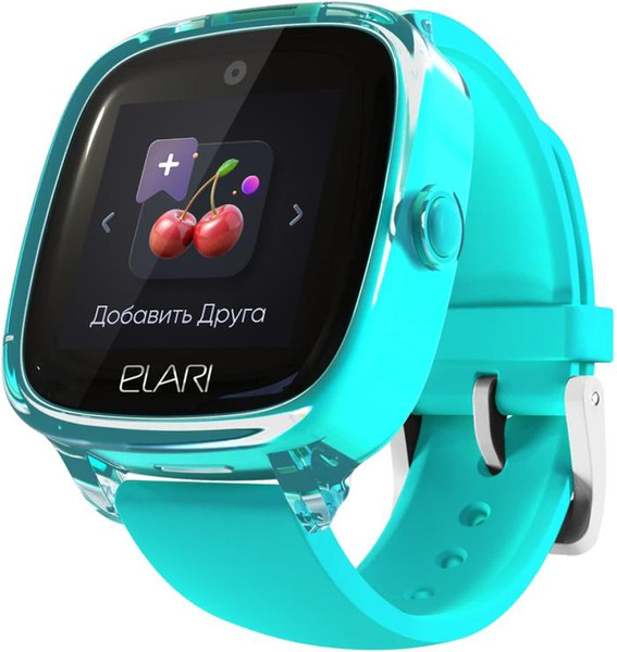 Изображение товара Умные часы детские Elari KidPhone 4G Fresh / KP-4G-F-GR (зеленый)