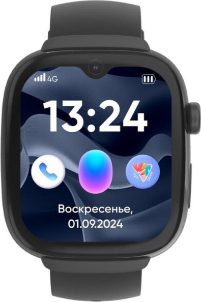 Изображение товара Умные часы детские Elari KidGram 4G Watch / KP-4G-K-BLACK (черный)