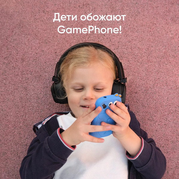 Изображение товара Смартфон Elari GamePhone (черный/синий)