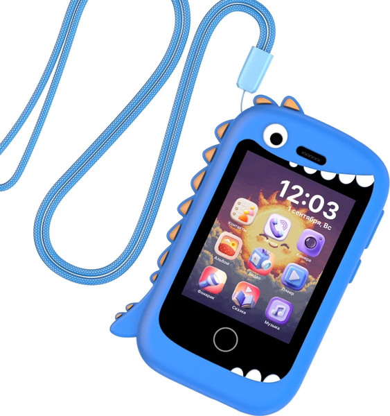 Изображение товара Смартфон Elari GamePhone (черный/синий)