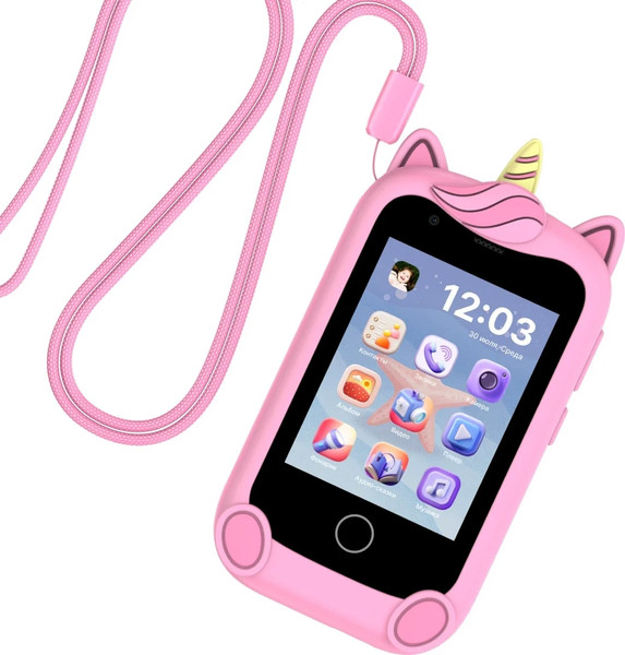 Изображение товара Смартфон Elari GamePhone (черный/розовый)