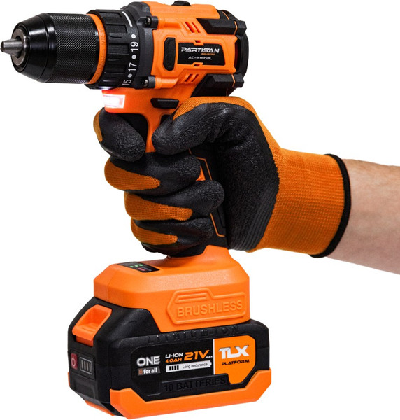 Изображение товара Аккумуляторная дрель-шуруповерт Partisan AD-2180BL / AD-2180BLPSN