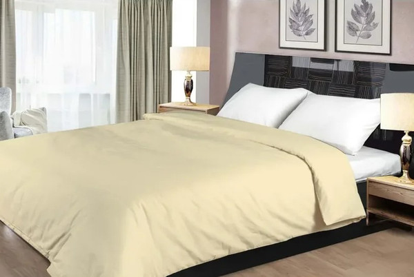 Изображение товара Пододеяльник Primavelle 150х200 сатин на молнии / 136315103-сг12 (светло-бежевый)