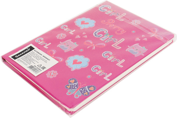 Изображение товара Записная книжка Darvish Для девочек / DV-15399-2 (80л)
