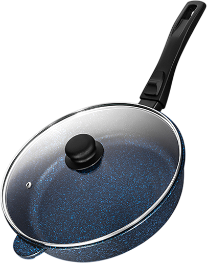 Изображение товара Сковорода Elan Gallery Гармония Вкуса / 121184 (сапфир)
